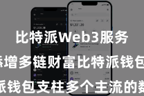 比特派Web3服务  二、添增多链财富比特派钱包支柱多个主流的数字财富